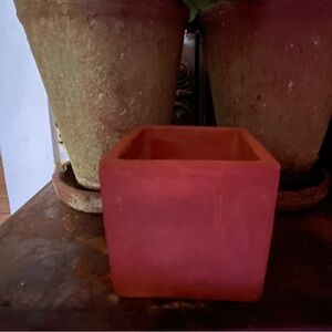 Vintage Bennington Potters Square Planter David Gil Terracotta 1944